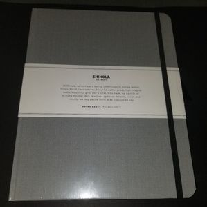Shinola Large Hard Linen Ruled Journal